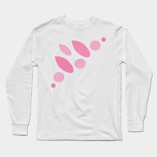 An Accent of Pink Digital Art | Melanie Jensen Illustrations Long Sleeve T-Shirt